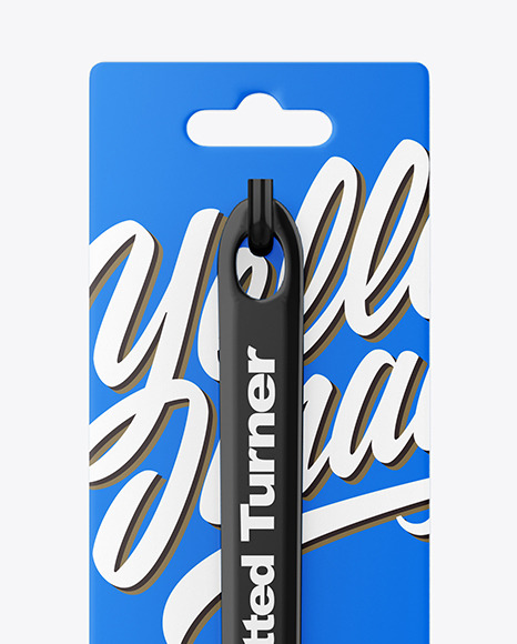 Plastic Kitchen Slotted Turner Mockup PSD #2