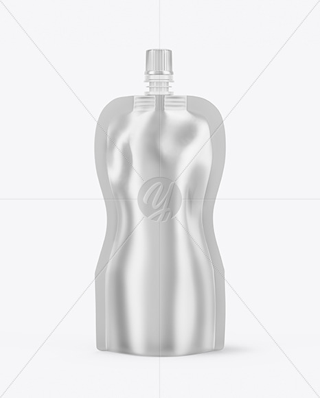 Metalized Doy Pack Mockup PSD #3