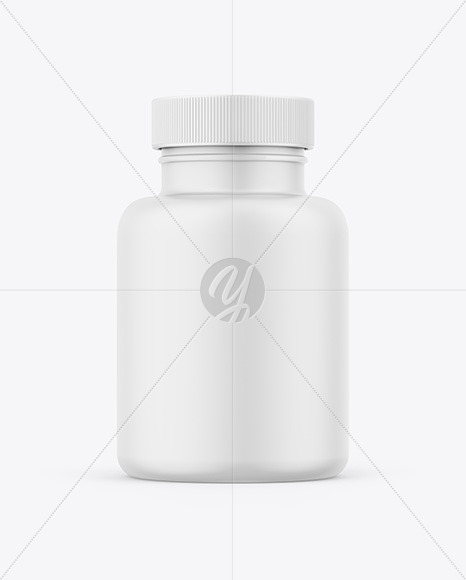 Matte Bottle Mockup PSD #1