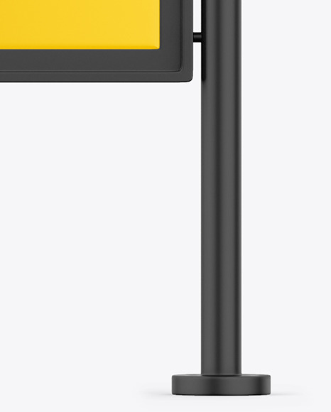 Advertising Stand Mockup PSD #1