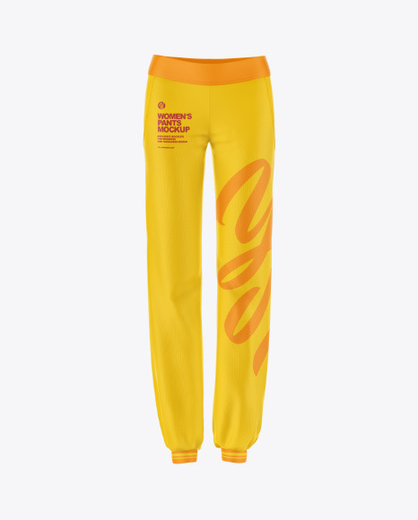 Women&#039;s Pants Mockup - Front View