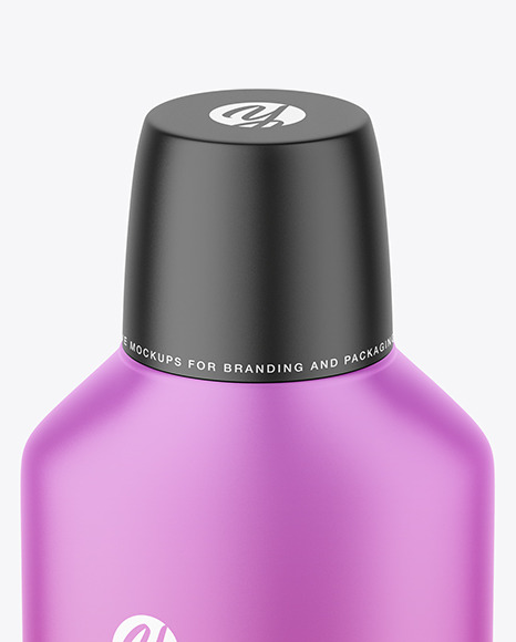 Matte Cosmetic Bottle Mockup PSD #1