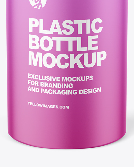 Matte Cosmetic Bottle Mockup PSD #6