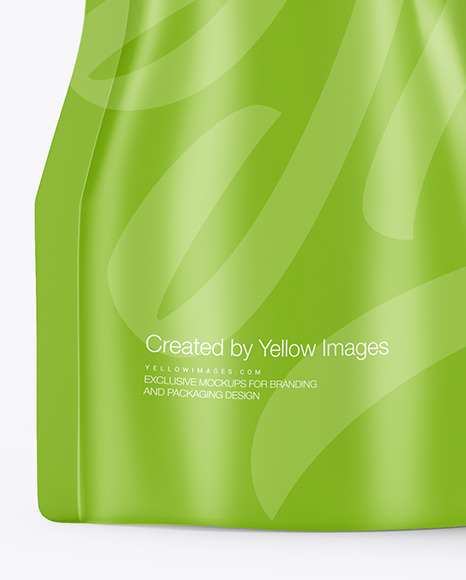 Glossy Doy Pack Mockup PSD #6