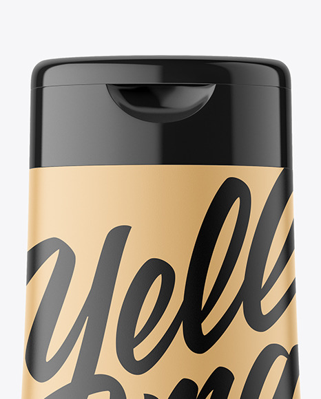 Plastic Shampoo Bottle Mockup PSD #2