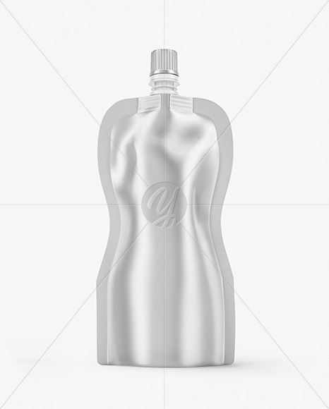 Metalized Doy Pack Mockup PSD #3