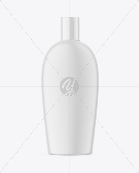 Plastic Shampoo Bottle Mockup PSD #3