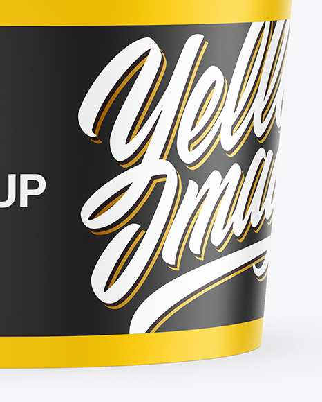 Matte Plastic Jar Mockup PSD #1