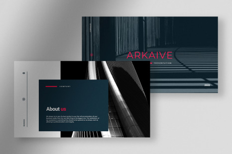 Arkaive - Modern Professional Business Corporate Presentation