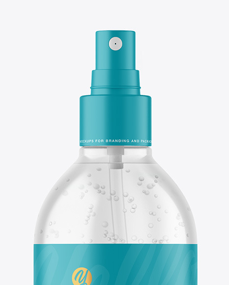 Clear Spray Bottle Mockup aroma 87707