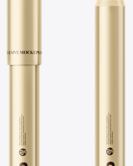 Metallic Cosmetic Eyeliner Mockup PSD #2