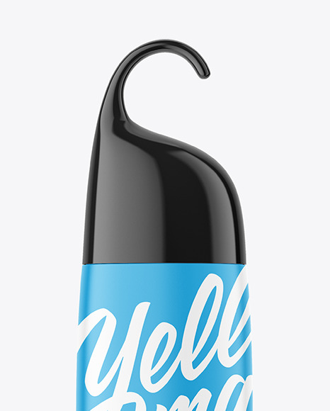 Plastic Shampoo Bottle Mockup PSD #2