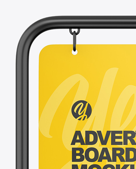 Advertising Board Mockup PSD #3