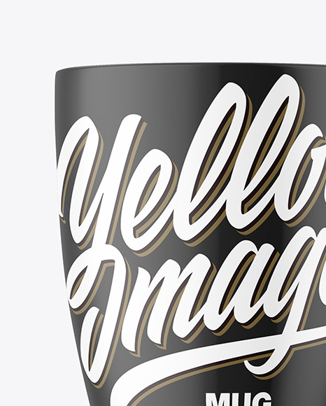 Matte Mug Mockup PSD #2