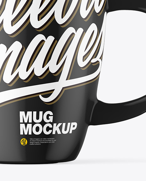 Matte Mug Mockup PSD #6
