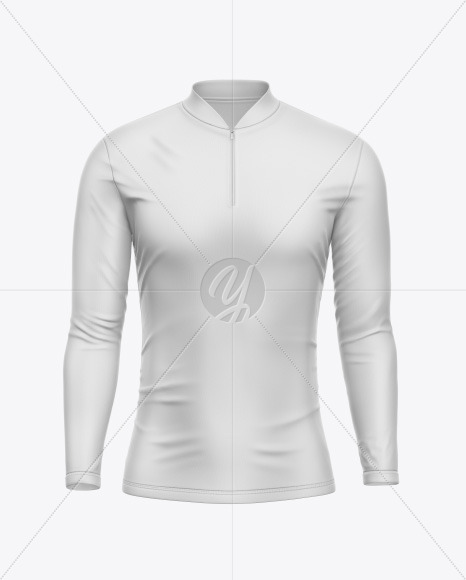 Free Men's Jersey With Long Sleeve Mockup Apparel Mockups