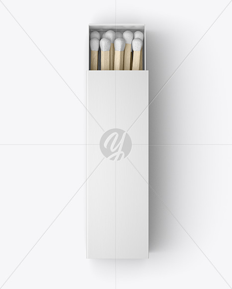 Match Box Mockup PSD #3
