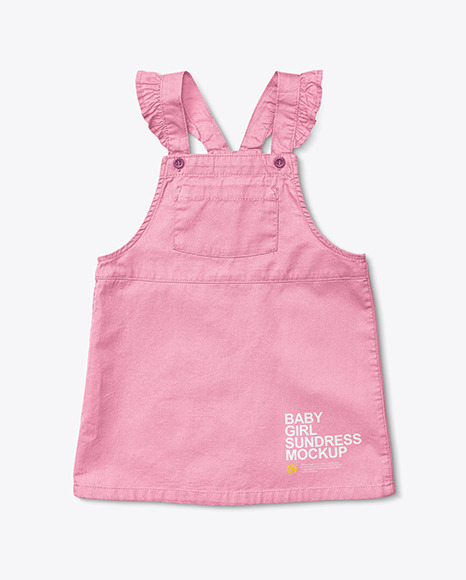 Baby Girl Sundress Mockup PSD #2