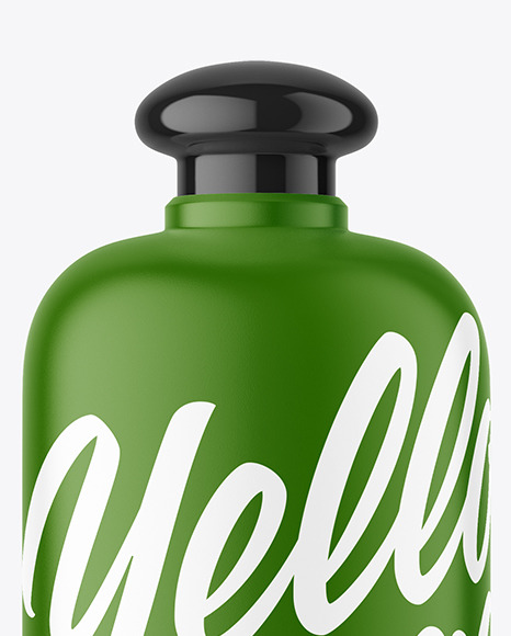 Plastic Shampoo Bottle Mockup PSD #2