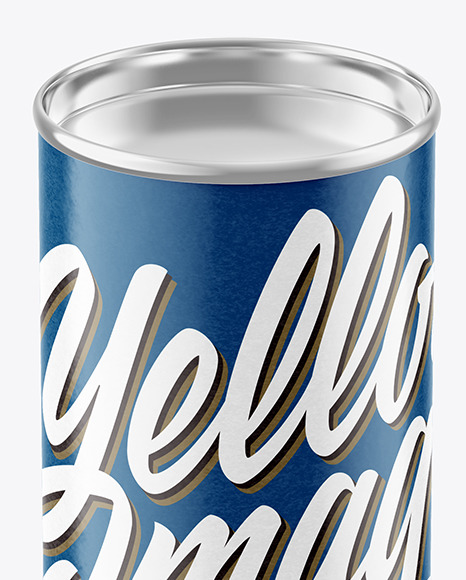 Glossy Paper Tube Mockup PSD #1