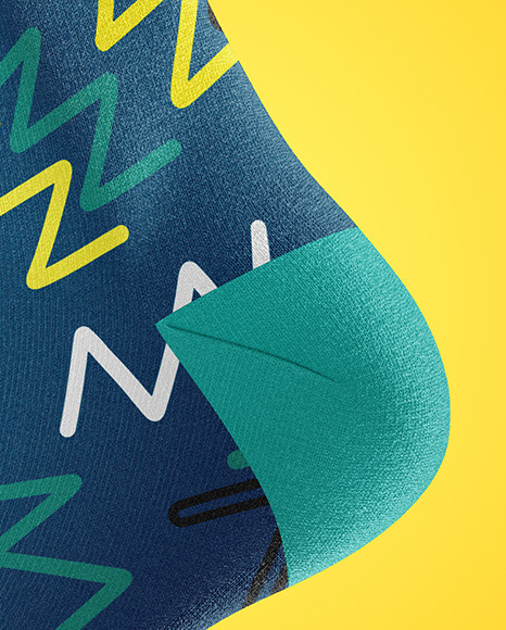 Sock Mockup PSD #6