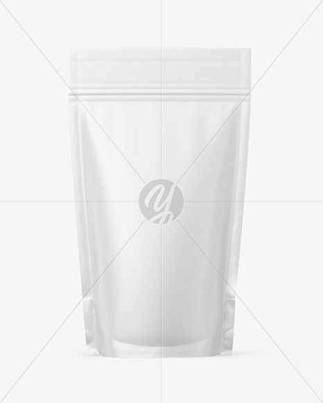 Matte Stand up Pouch Mockup PSD #3