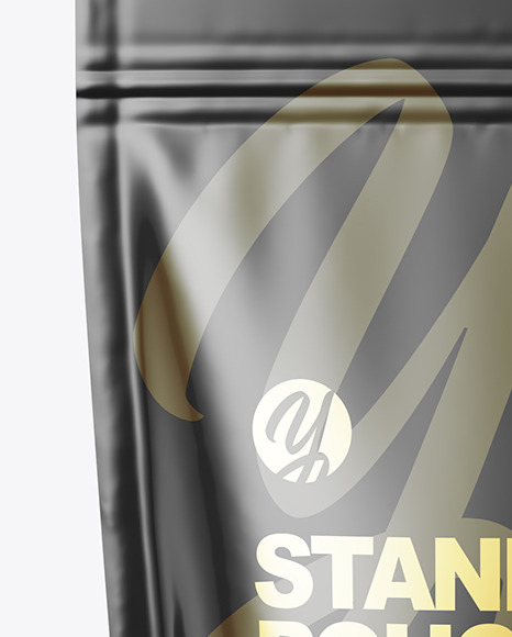 Glossy Stand up Pouch Mockup PSD #1