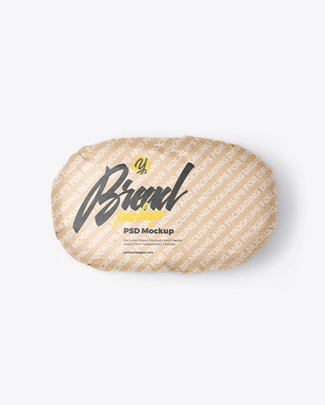 Kraft Paper Packaging Mockup PSD #2