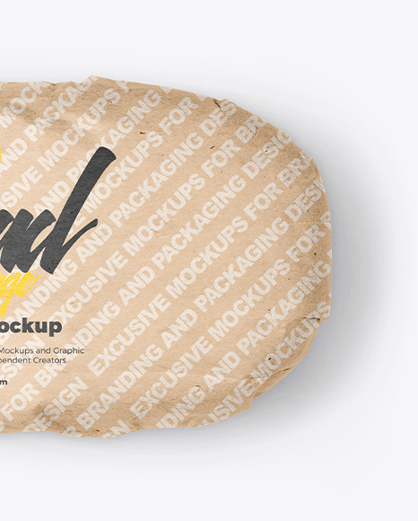 Kraft Paper Packaging Mockup PSD #1