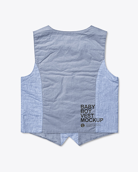 Baby Boy Vest Mockup