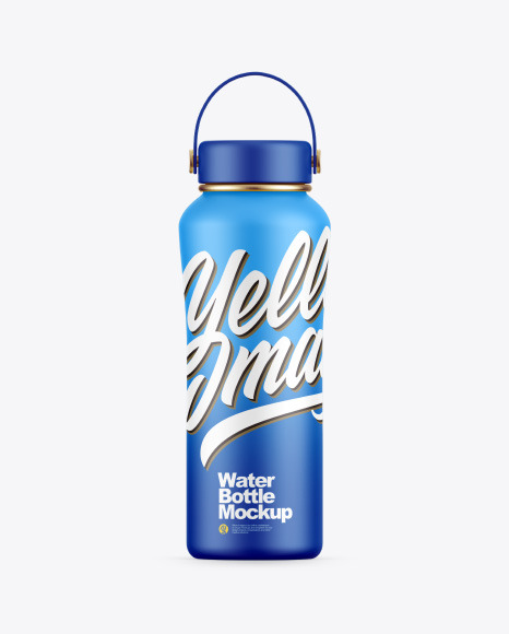 Matte Thermo Bottle Mockup