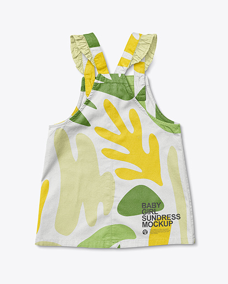 Baby Girl Sundress Mockup PSD #4