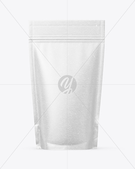 Kraft Stand up Pouch Mockup PSD #3