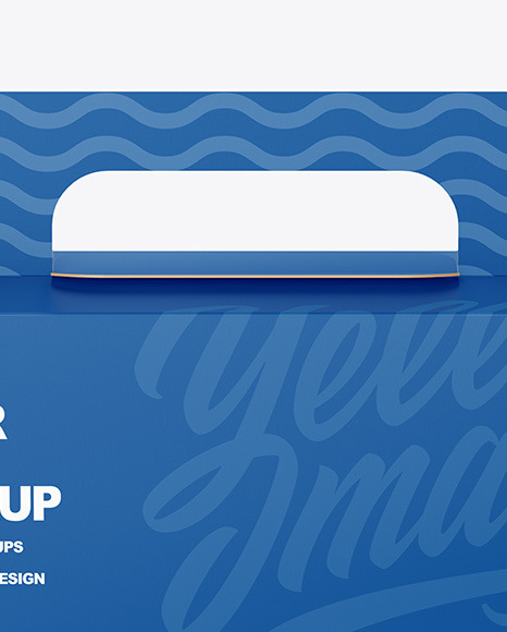 Paper Box w  Handle Mockup PSD #6