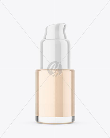 Airless Pump Bottle Mockup PSD #3