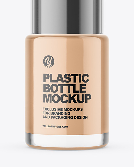 Airless Pump Bottle Mockup PSD #7