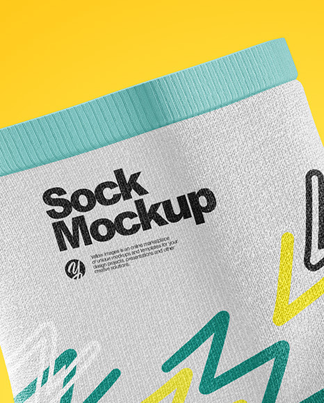 Sock Mockup PSD #1