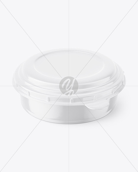 Glossy Plastic Lunch Box Container PSD #1