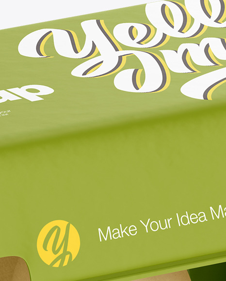 Opened Egg Pack Mockup PSD #1