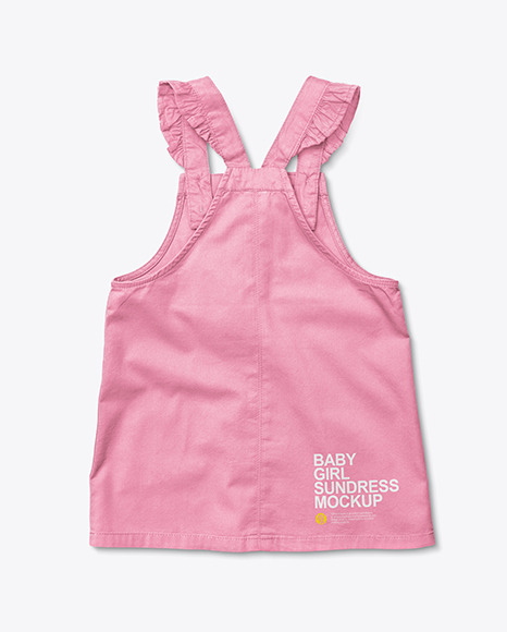Baby Girl Sundress Mockup PSD #2
