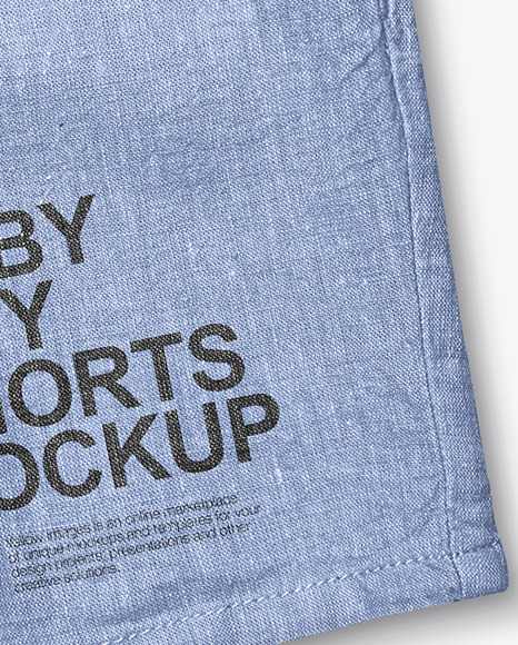 Baby Boy Shorts Mockup PSD #5