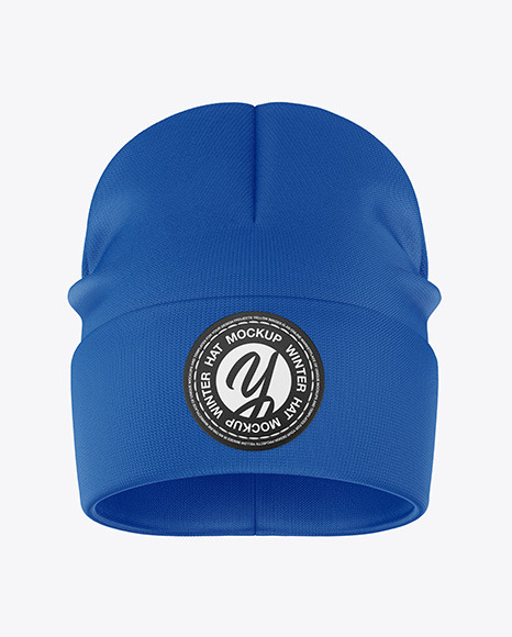 Winter Hat Mockup PSD #2