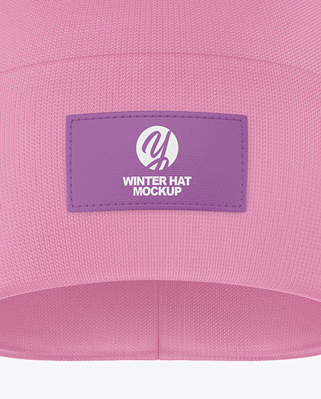 Winter Hat Mockup PSD #7
