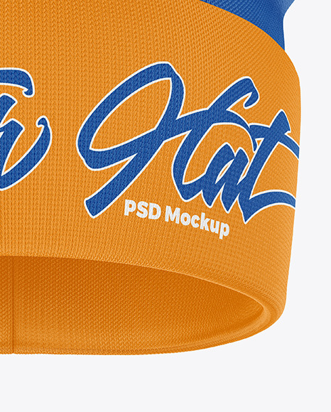 Winter Hat Mockup PSD #5