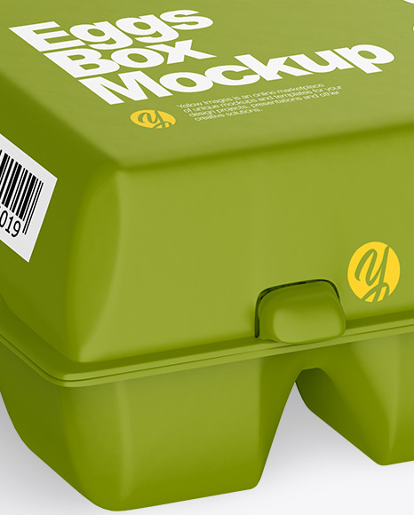 Egg Pack Mockup PSD #2