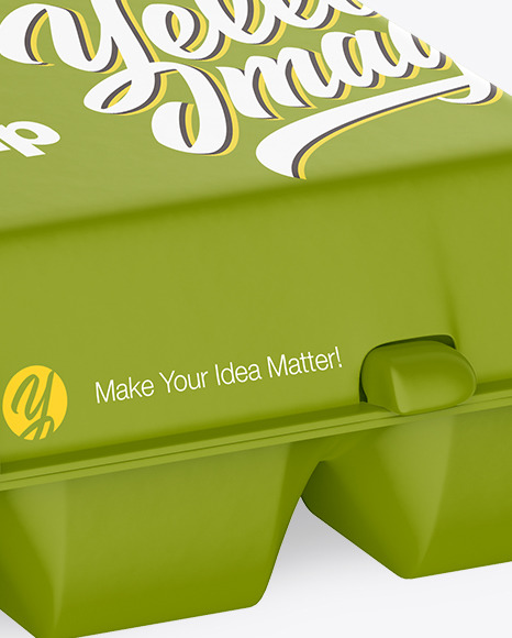 Egg Pack Mockup PSD #1