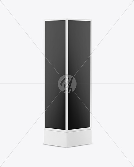 LED Citylight Stand Mockup PSD #3