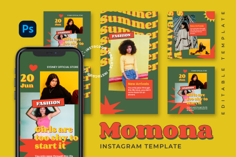 Momona Instagram Template