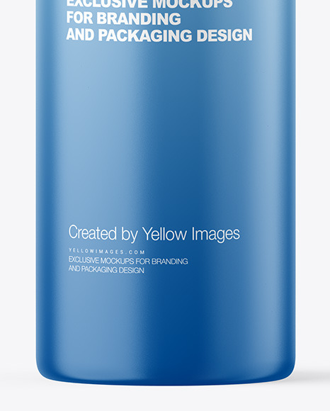 Matte Spray Bottle Mockup