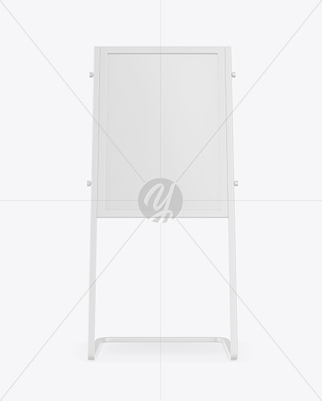 Lobby Information Signboard Display Mockup PSD #1